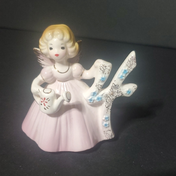 Josef Originals Angel Figurine with Watering Can #4 - Picture 1 of 5